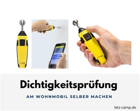 womo feuchtigkeitsmessgerät|Dichtigkeitsprüfung Wohnwagen Selber Machen – .